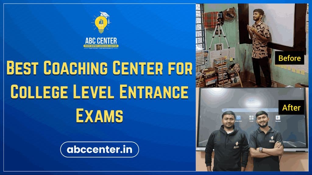 Best Coaching Center for College-Level Entrance Exams